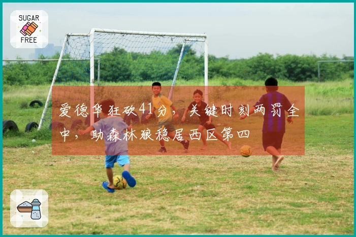 爱德华狂砍41分，关键时刻两罚全中，助森林狼稳居西区第四